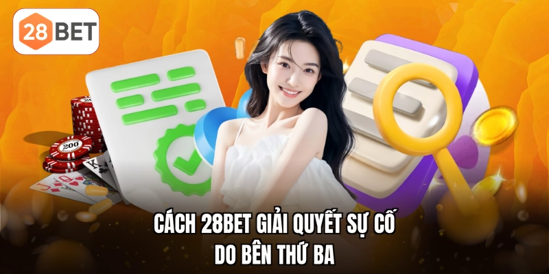 Cách 28BET giải quyết sự cố do bên thứ ba