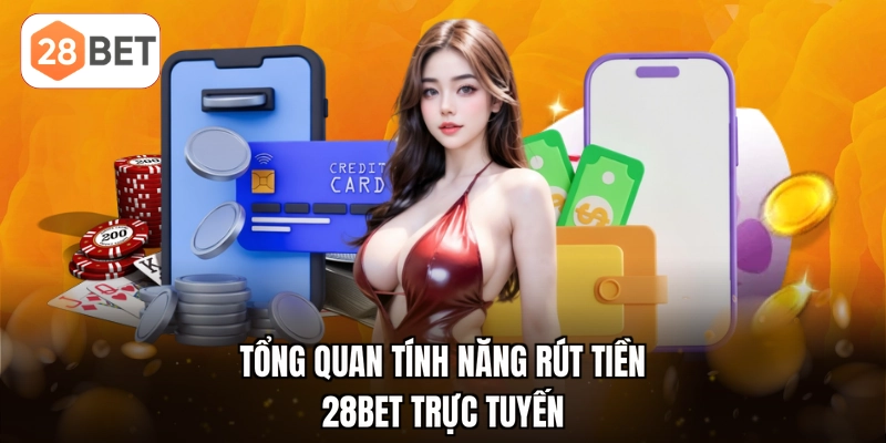 Tổng quan tính năng rút tiền 28BET trực tuyến